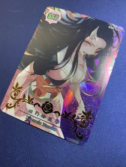 Nezuko Kamado Demon Slayer SSR 1 Foil Goddess Waifu Card Girl Holo Doujin Anime - Image 3
