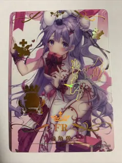 Unicorn Azur Lane FR Foil Holo Rare Goddess 10M02 Anime Waifu Card Girl Doujin - Image 1