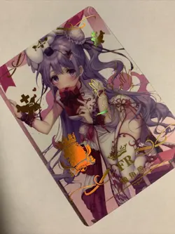 Unicorn Azur Lane FR Foil Holo Rare Goddess 10M02 Anime Waifu Card Girl Doujin - Image 4