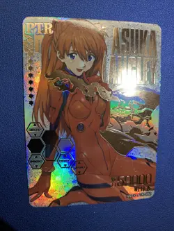 Goddess Story Maiden Feast Neon Genesis Evangelion Asuka Langley PTR Waifu Card - Image 1