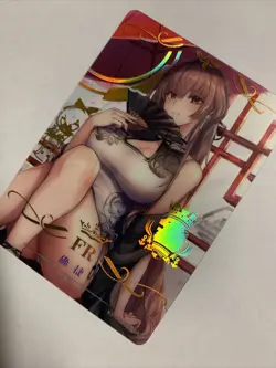 Jean Bart Azur Lane FR Foil Holo Rare Goddess 10M02 Anime Waifu Card Girl Doujin - Image 3
