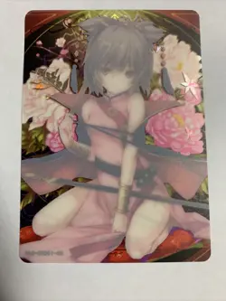 Miko Toyosatomimi Touhou FR Foil Holo Goddess 10M02 Anime Waifu Card Girl Doujin - Image 2