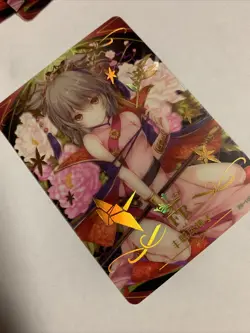 Miko Toyosatomimi Touhou FR Foil Holo Goddess 10M02 Anime Waifu Card Girl Doujin - Image 4