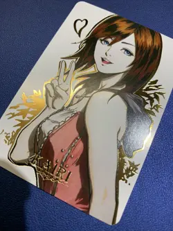 Kairi Kingdom Hearts 3 Girl 16 Gold Foil Character Art Trading Card ACG Carddass - Image 3