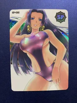 Boa Hancock One Piece Hot SP 21 Foil Goddess Waifu Card Girl Holo Doujin Anime - Image 1