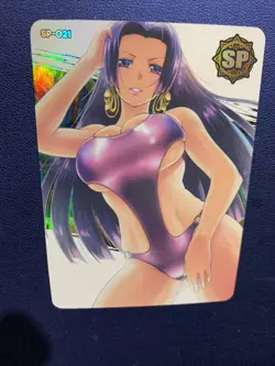 Boa Hancock One Piece Hot SP 21 Foil Goddess Waifu Card Girl Holo Doujin Anime - Image 5
