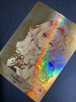 Riamu Hot Idolmaster SSR 84 Foil Holo Goddess 10M02 Anime Waifu Card Girl Doujin - Image 3