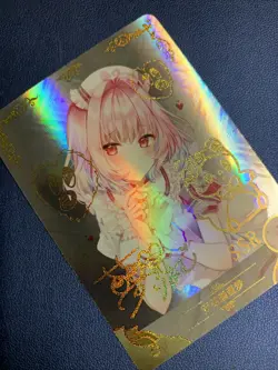 Riamu Hot Idolmaster SSR 84 Foil Holo Goddess 10M02 Anime Waifu Card Girl Doujin - Image 4