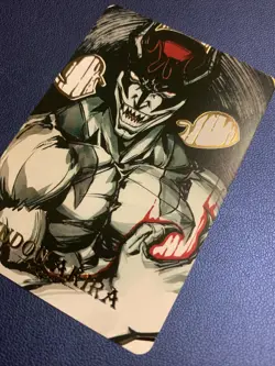 Fudo Akira Devilman 20 Hero Doujin Anime Gold Foil Holo Art Card ACG Carddass - Image 3