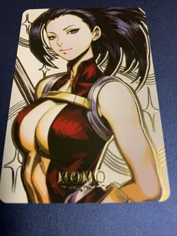 Momo My Hero Academia MHA 12 Gold Foil Holo Art Trading Card ACG Carddass Rare - Image 5
