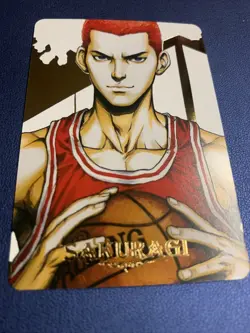 Sakuragi Slam Dunk Sports Doujin Hero Anime Gold Foil Holo Art Card ACG Carddass - Image 5