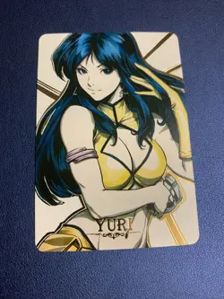 Yuri Dirty Pair 4 Girl Hero Doujin Anime Gold Foil Holo Art Card ACG Carddass - Image 1