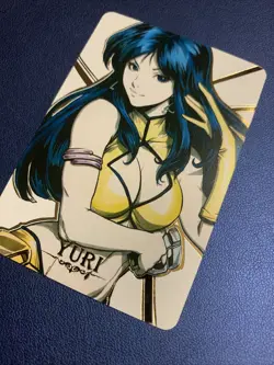 Yuri Dirty Pair 4 Girl Hero Doujin Anime Gold Foil Holo Art Card ACG Carddass - Image 3