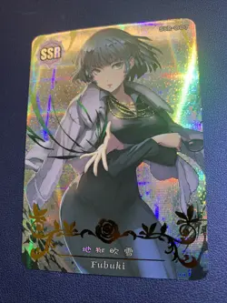 Fubuki One Punch Man SSR 7 Hot Nm Foil Goddess Waifu Card Girl Holo Doujin Anime - Image 1