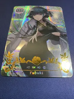 Fubuki One Punch Man SSR 7 Hot Nm Foil Goddess Waifu Card Girl Holo Doujin Anime - Image 5