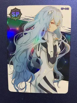 Rei Ayanami Neon Evangelion SP 15 Foil Goddess Waifu Card Girl Holo Doujin Anime - Image 1