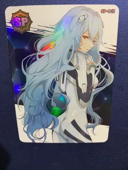 Rei Ayanami Neon Evangelion SP 15 Foil Goddess Waifu Card Girl Holo Doujin Anime - Image 5
