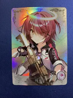 Exusiai Arknights Game Hot SR Doujin Foil Goddess Story 5M03-77 Anime Waifu Card - Image 5