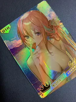 Sakura Miko Vtuber Holo Live UTR Swimsuit Goddess Waifu Card Girl Doujin Anime - Image 4