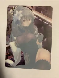 St Louis Azur Lane FR 51 Foil Holo Goddess 10M02 Anime Waifu Card Girl Doujin - Image 2