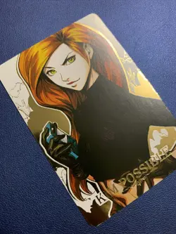 Kim Possible Gold Foil Holo Character Art Trading Card ACG Carddass Masters Rare - Image 4