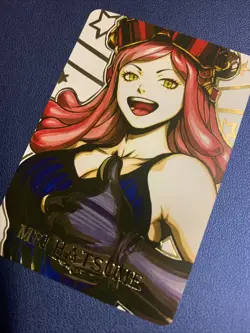Mei Hatsume Hero Academia MHA Gold Foil Holo Art Trading Card ACG Carddass Rare - Image 3
