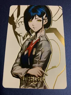 Ichigo Darling Franxx Anime Doujin Gold Foil Holo Art Trading Card ACG Carddass - Image 1