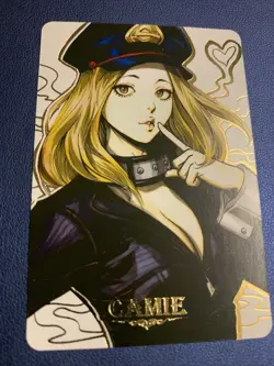 Camie Girl Hot My Hero Academia MHA Gold Foil Holo Art Card ACG Carddass Waifu - Image 1
