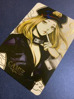 Camie Girl Hot My Hero Academia MHA Gold Foil Holo Art Card ACG Carddass Waifu - Image 3