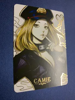 Camie Girl Hot My Hero Academia MHA Gold Foil Holo Art Card ACG Carddass Waifu - Image 5