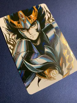 Saint Seiya Knight Ikki Doujin Hero Anime Gold Foil Holo Art Card ACG Carddass - Image 4