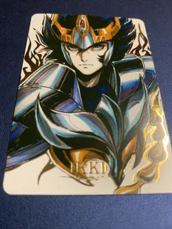 Saint Seiya Knight Ikki Doujin Hero Anime Gold Foil Holo Art Card ACG Carddass - Image 5