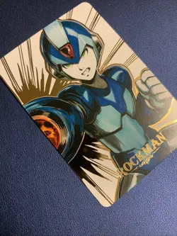 Megaman Rock Man Capcom Hero Doujin Anime Gold Foil Holo Art Card ACG Carddass - Image 4