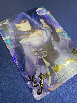 Beelzebul Genshin Impact SSR 4 Foil Goddess Waifu Card Girl Holo Doujin Anime - Image 4