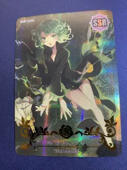 Tatsumaki One Punch Man SSR 20 Foil Goddess Waifu Card Girl Holo Doujin Anime - Image 1