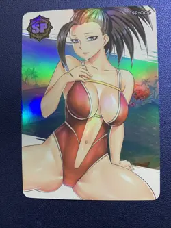Momo Yaoyorozu Hero Academia SP 6 Foil Goddess Waifu Card Girl Holo Doujin Anime - Image 1