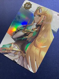 Mythra Xenoblade Chronicle SP 11 Foil Goddess Waifu Card Girl Holo Doujin Anime - Image 3