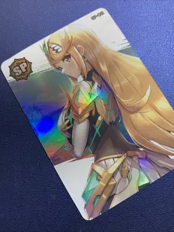 Mythra Xenoblade Chronicle SP 11 Foil Goddess Waifu Card Girl Holo Doujin Anime - Image 4