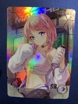 Blue Poison Arknights Hot SR Doujin Foil Goddess Story 5M03-76 Anime Waifu Card - Image 1
