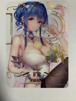 St. Louis Azur Lane FR 45 Foil Holo Goddess 10M02 Anime Waifu Card Girl Doujin - Image 1
