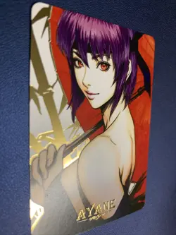 Ayane Dead Alive Ninja Waifu Anime Doujin Gold Foil Holo Art Card ACG Carddass - Image 5