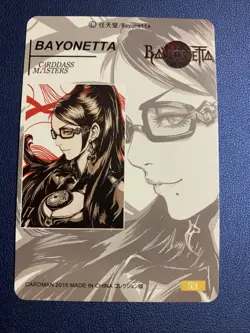 Bayonetta Hot Girl Woman Waifu Anime Doujin Gold Foil Holo Art Card ACG Carddass - Image 2