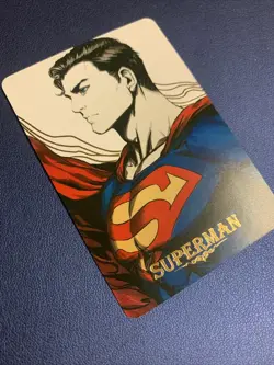 Superman DC Super Hero Comic Doujin Anime Gold Foil Holo Art Card ACG Carddass - Image 4