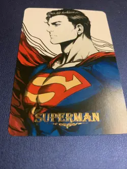 Superman DC Super Hero Comic Doujin Anime Gold Foil Holo Art Card ACG Carddass - Image 5