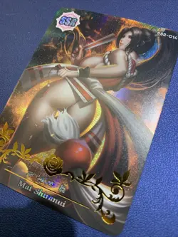 Mai Shiranui King Fighters SSR 14 Foil Goddess Waifu Card Girl Holo Doujin Anime - Image 3