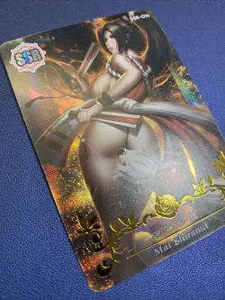 Mai Shiranui King Fighters SSR 14 Foil Goddess Waifu Card Girl Holo Doujin Anime - Image 4