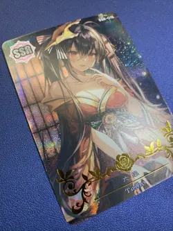 Taiho Azur Lane Ship Game SSR 15 Foil Goddess Waifu Card Girl Holo Doujin Anime - Image 4