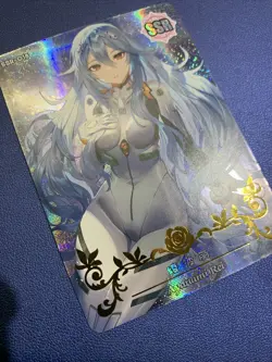 Rei Ayanami Evangelion Hot SSR 18 Foil Goddess Waifu Card Girl Holo Doujin Anime - Image 4