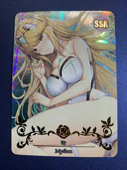 Mythra Xenoblade Chronicle SSR 35 Foil Goddess Waifu Card Girl Holo Doujin Anime - Image 1
