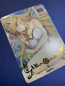Mythra Xenoblade Chronicle SSR 35 Foil Goddess Waifu Card Girl Holo Doujin Anime - Image 4